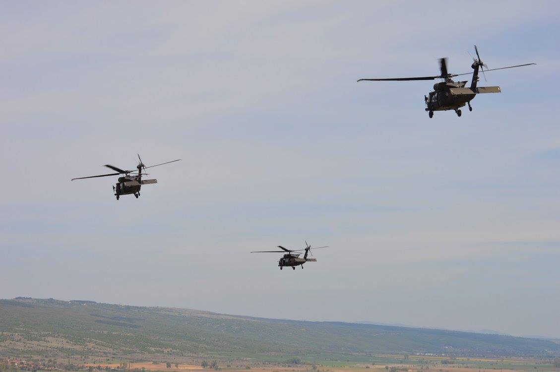 American Troops in Novo Selo Training Area, Bulgaria ( 29th of April 2017).  