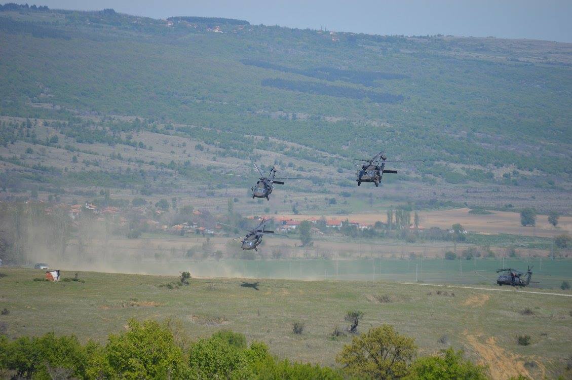 American Troops in Novo Selo Training Area, Bulgaria ( 29th of April 2017).  