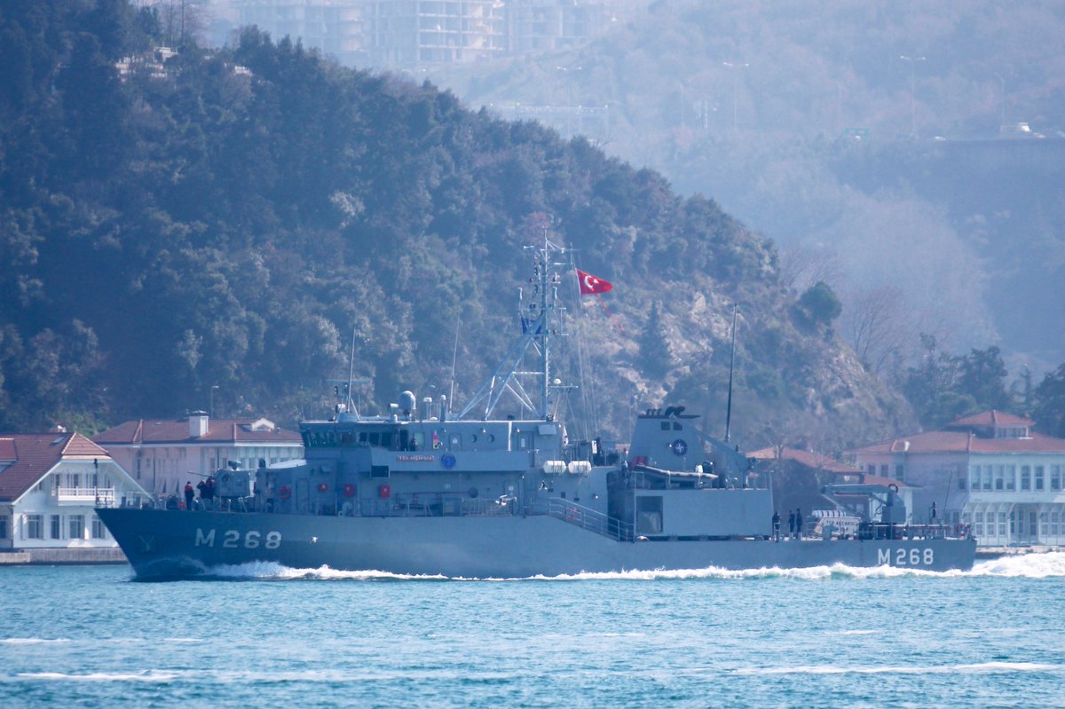 В черное море вошла. Тральщики ВМС Германии. ВМС Турции Akcakoca m-268.