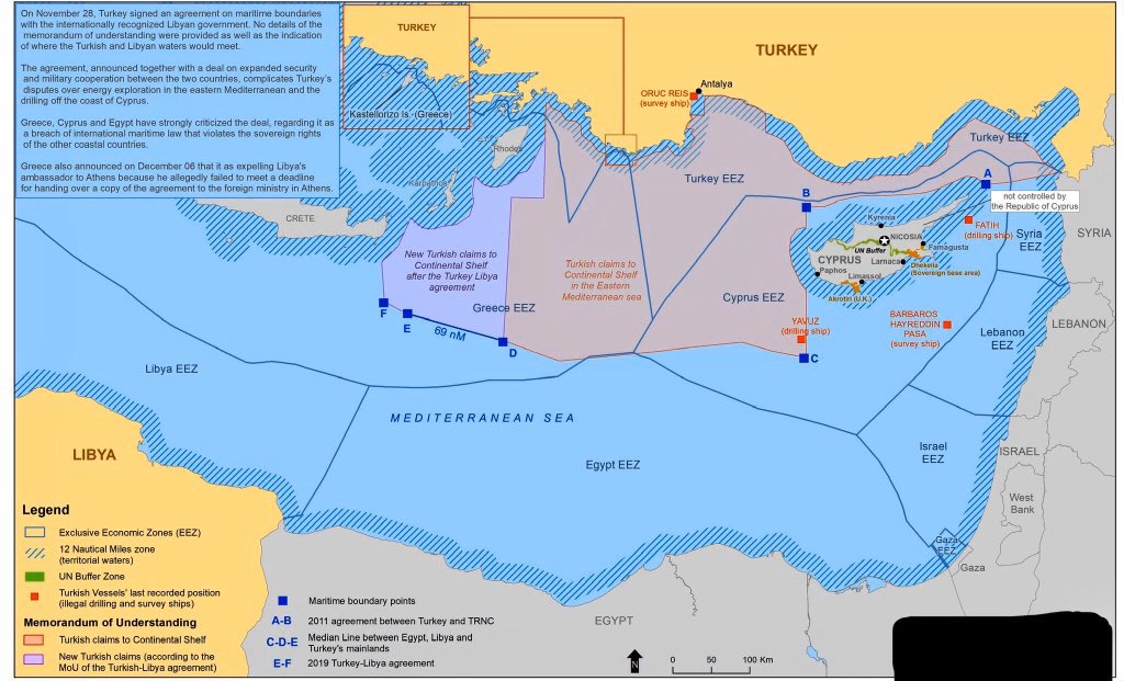 Описание средиземного моря по плану