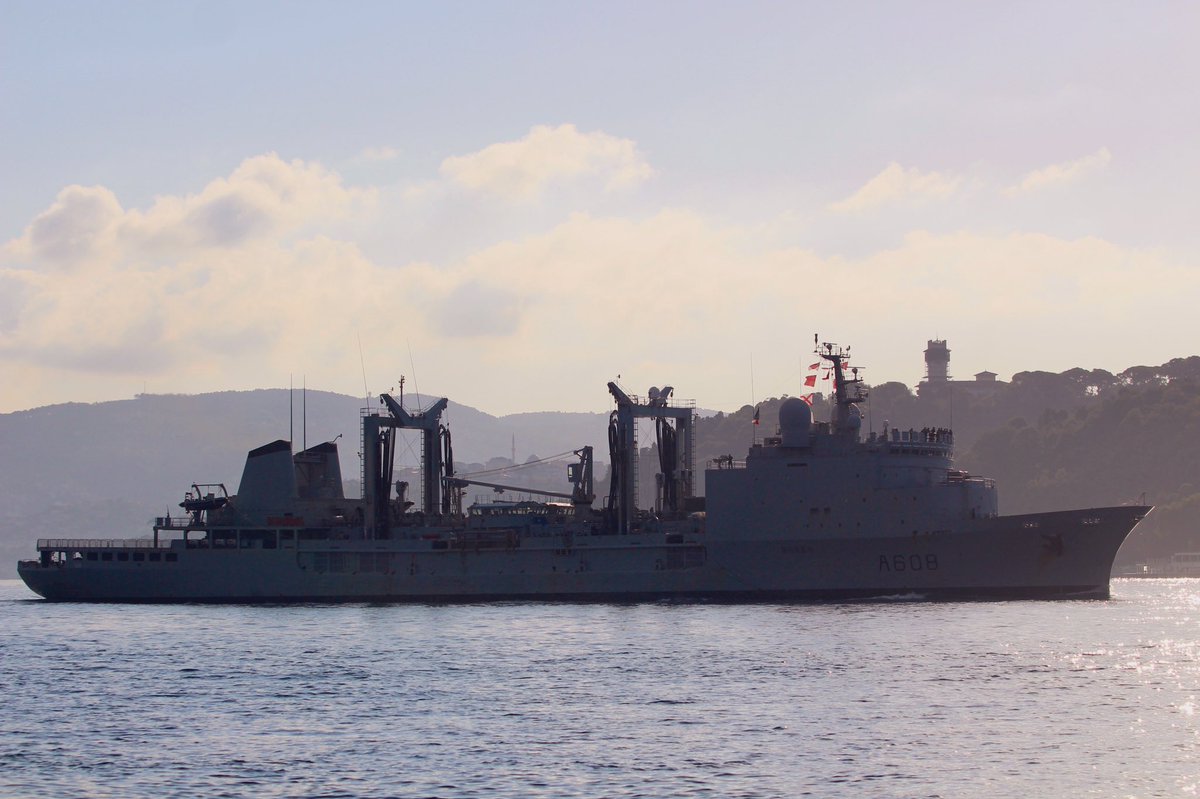 @MarineNationale Durance class logistics command and replenishment ship ...