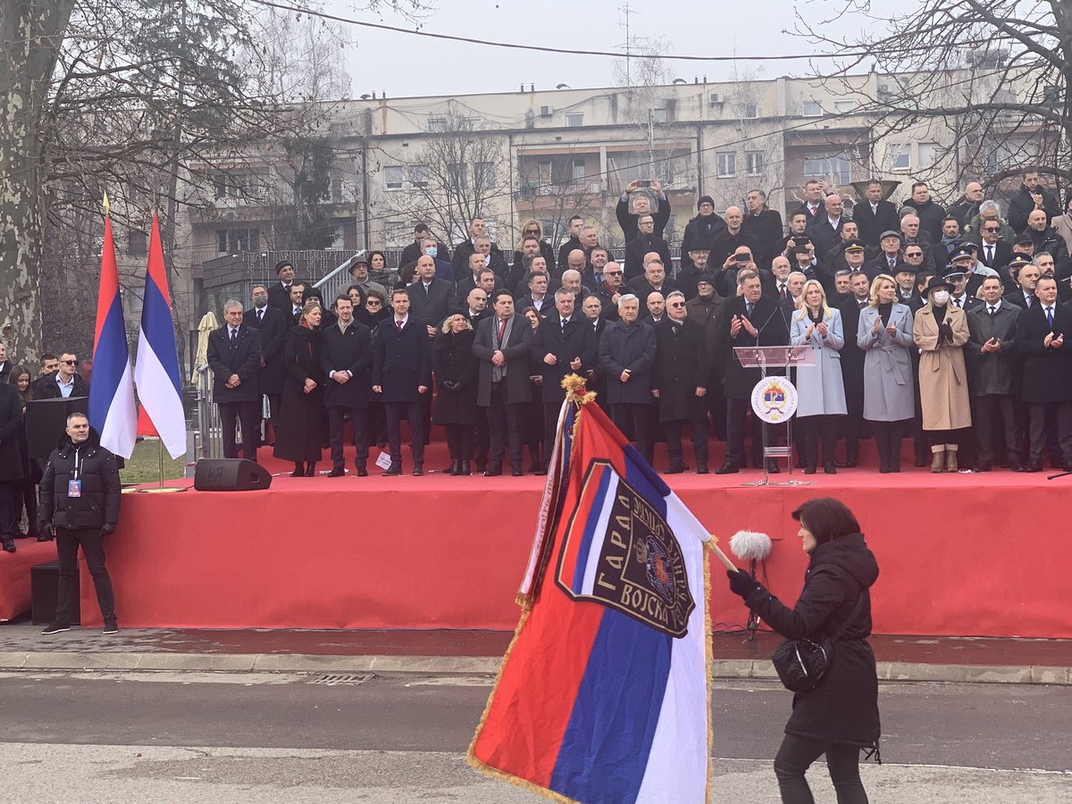 The parade on the occasion of the Republika Srpska Day in Banja Luka has started. The holiday is celebrated after the referendum held in 2016 and deemed by Constitutional Court of BiH as unconstitutional 