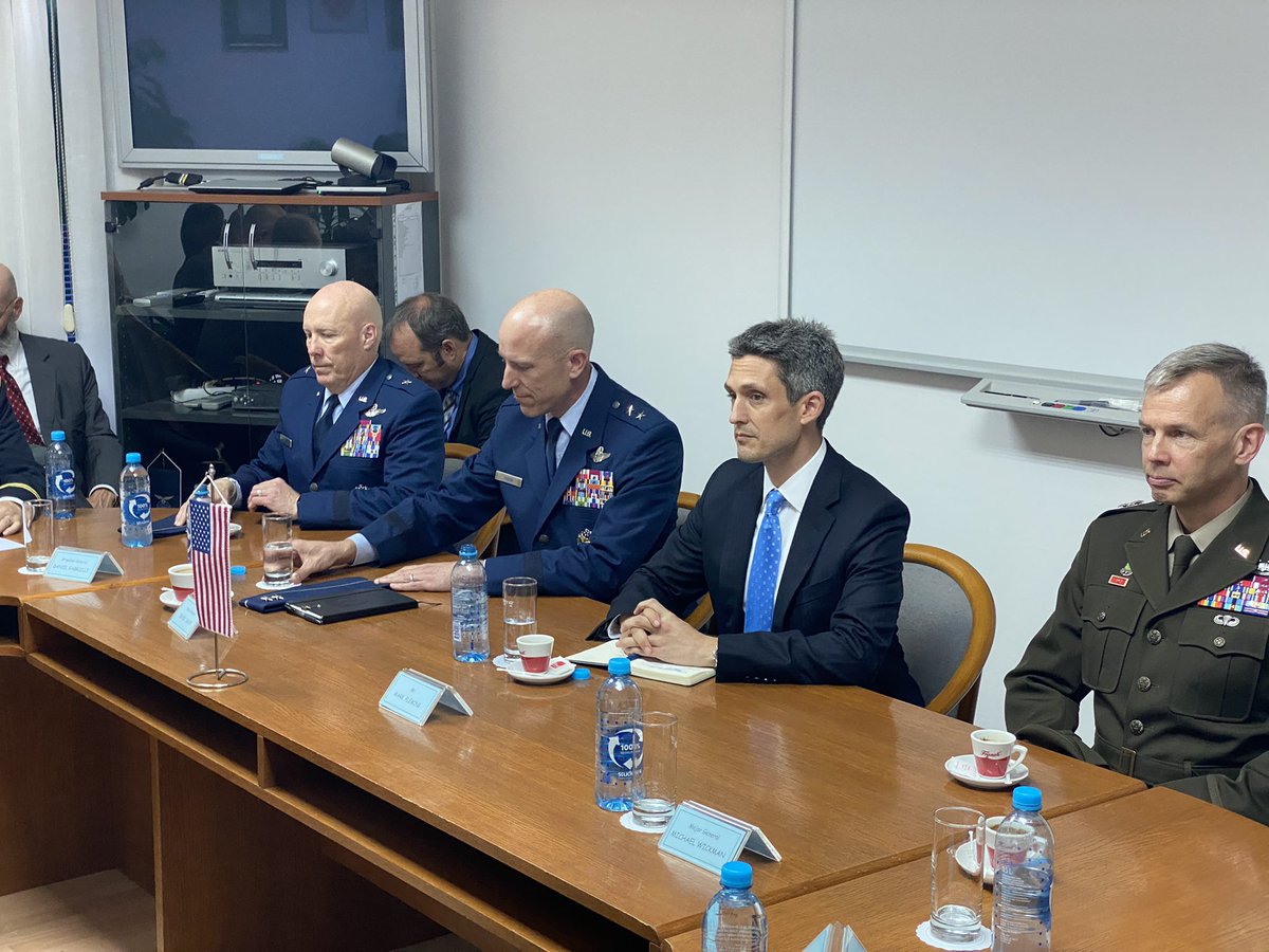 Croatia Minister of Defense Mario Banožić meets with U.S. officials to discuss with @VladaRH on continued partnership, supporting modernization of forces and increasing @NATO interoperability