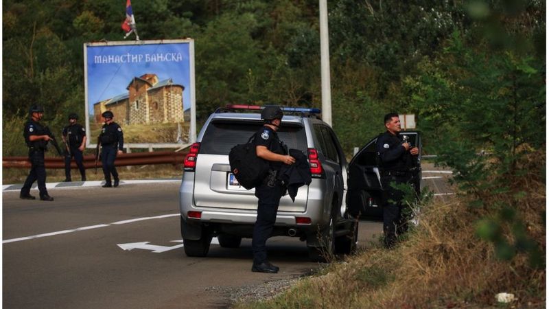 Kosovo security forces took control of the Banjska Orthodox monastery in the north of Kosovo after a confrontation with a group of armed men, and the Pristina authorities closed the crossings to Serbia