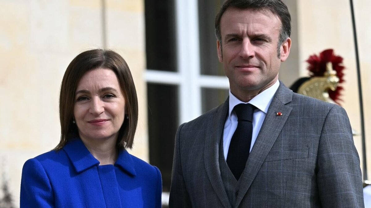 Frankrike lovar orubbligt stöd till Moldavien mitt i hot om rysk destabilisering
