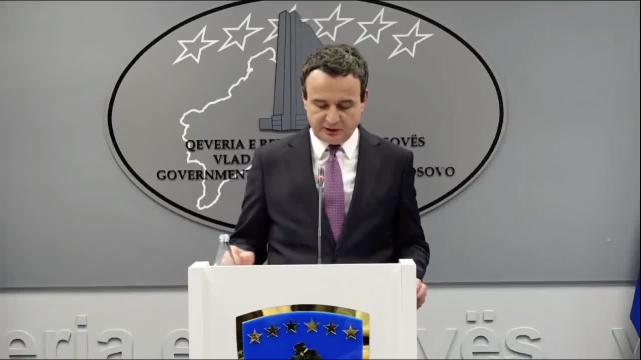 Kosovo PM Kurti warns of the threat of terrorist attacks in the northern part of the country during the holidays, including Orthodox Christmas, as Vucic grapples with protests.  We are committed to doing all we can to neutralize this remaining method of Serbia, he stated