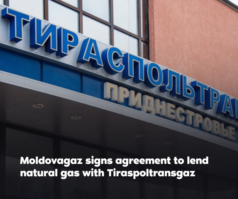 Moldovagaz signed the agreement to lend 3 million cubic meters of natural gas with Tiraspoltransgaz, said the acting CEO of Moldovagaz Vadim Ceban, quoted by IPN. According to Ceban, the supplies will be ensured depending on the requests received from Tiraspoltransgaz