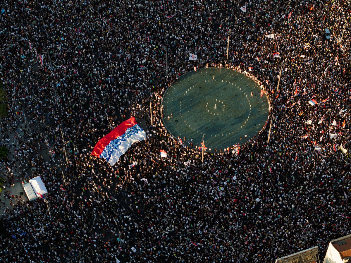 The day after: 48 police officers injured, 22 citizens sought medical attention: Ministry of Interior; 77 people detained, 33 criminal charges will be filed: Ministry of Interior; The most important thing is that Serbia won, you cannot defeat it with violence, it has not stopped and will not: Vučić