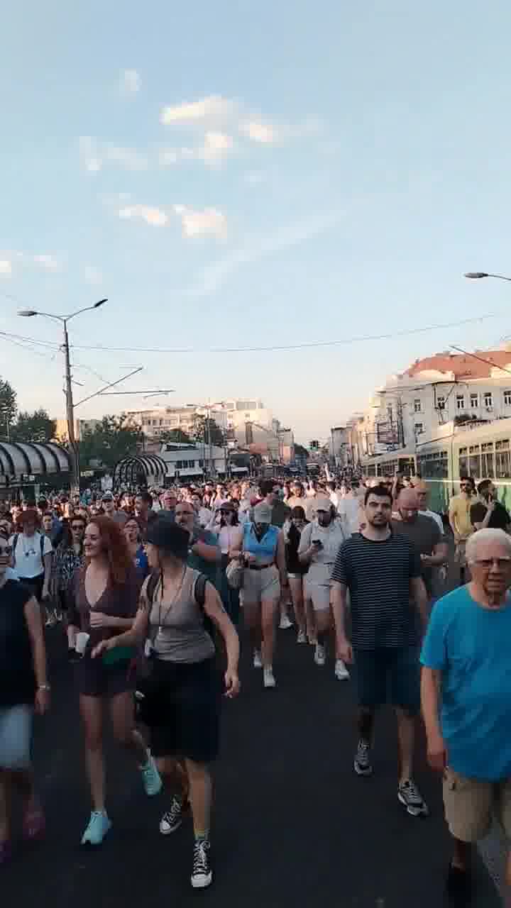 Protesters continue across Serbia
