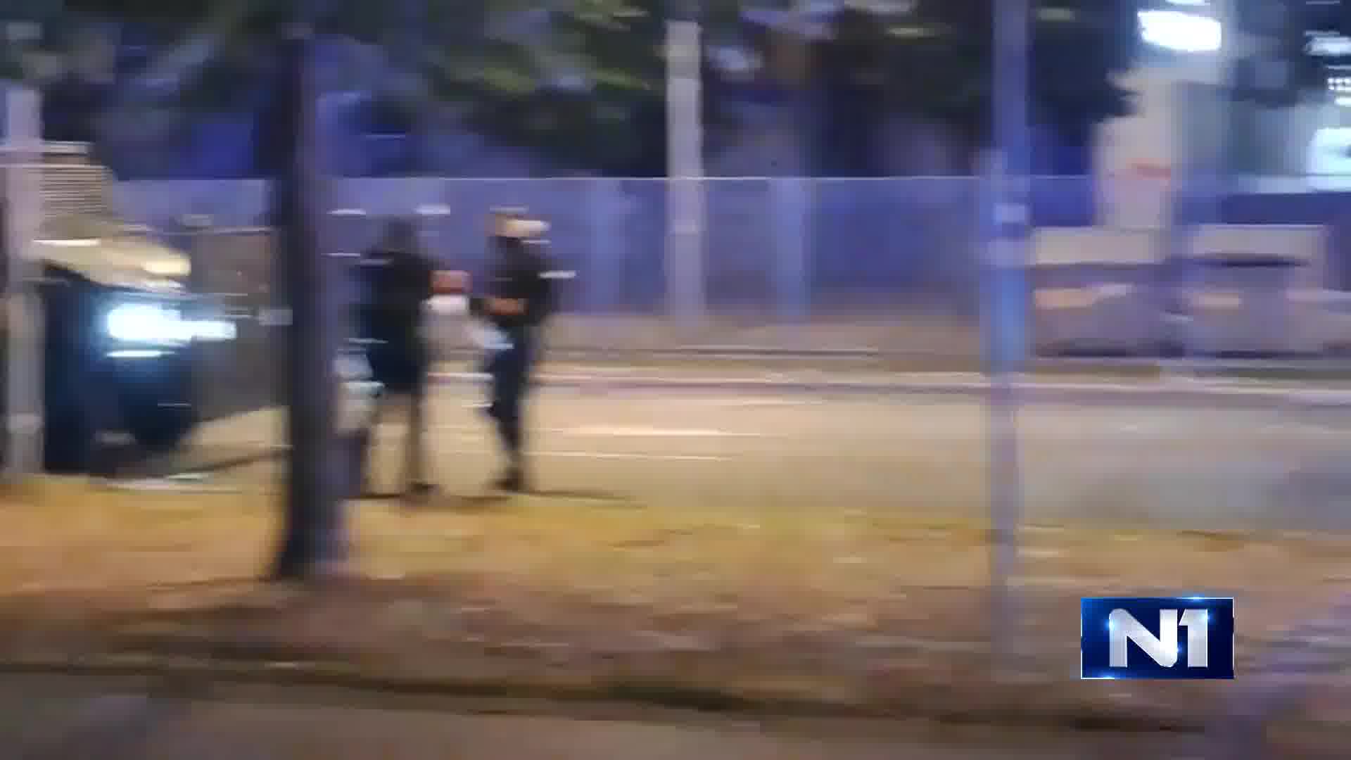 Arrests at Stari Merkator in New Belgrade