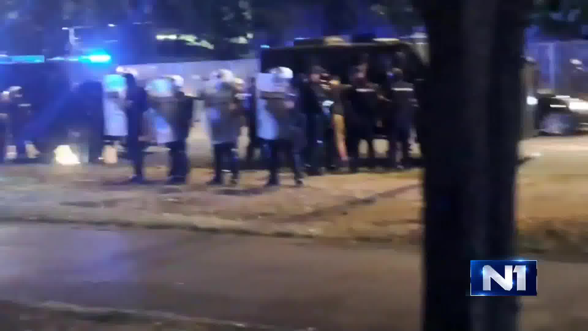 Arrests at Stari Merkator in New Belgrade
