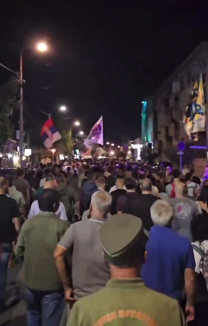 Big protest in Obrenovac