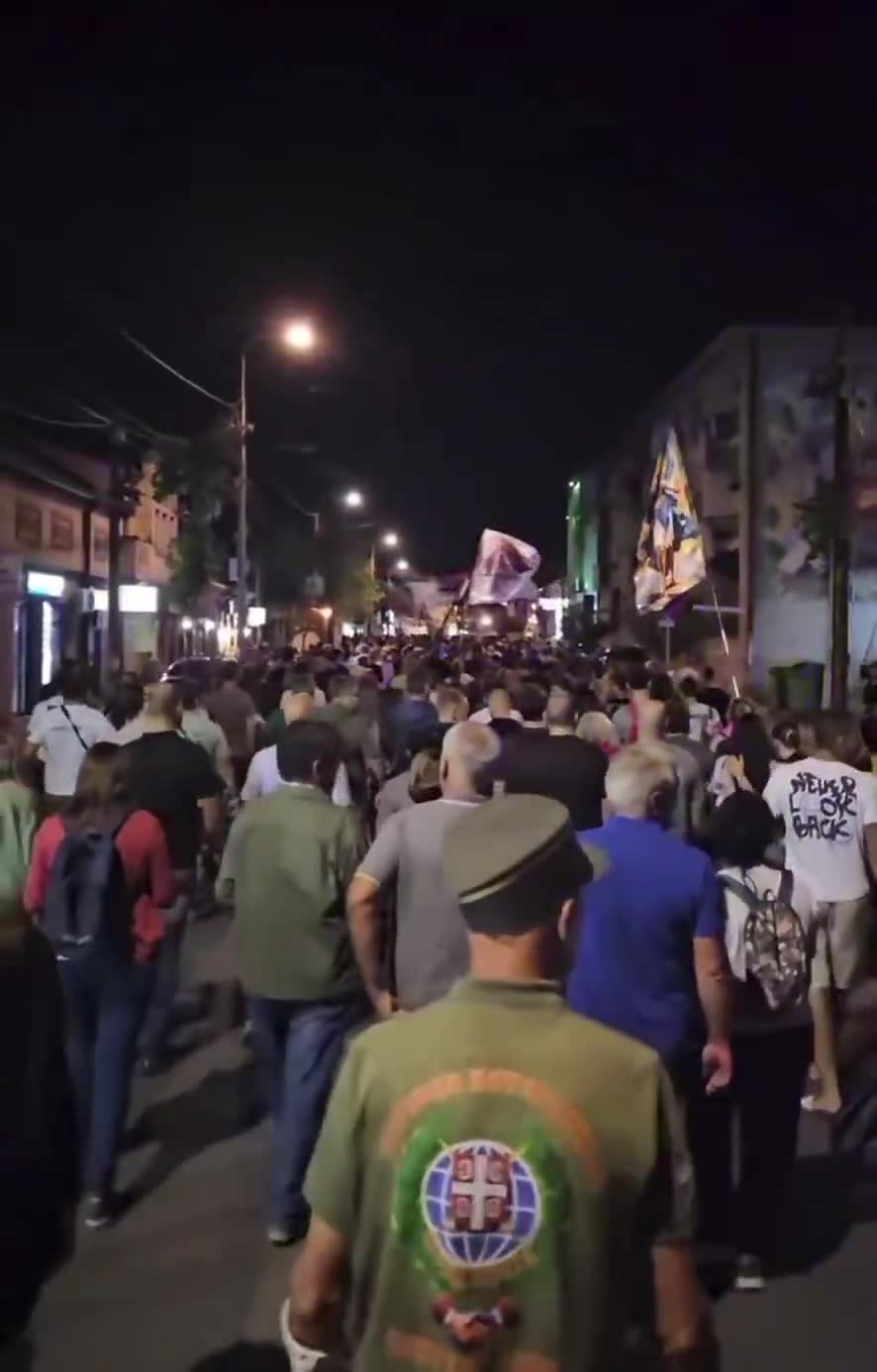 Big protest in Obrenovac