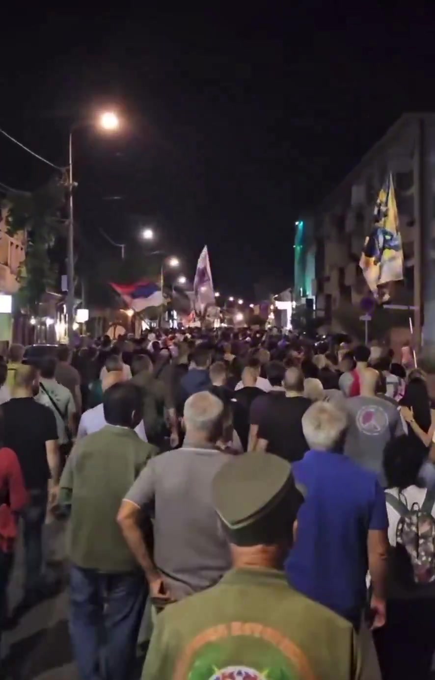 Big protest in Obrenovac