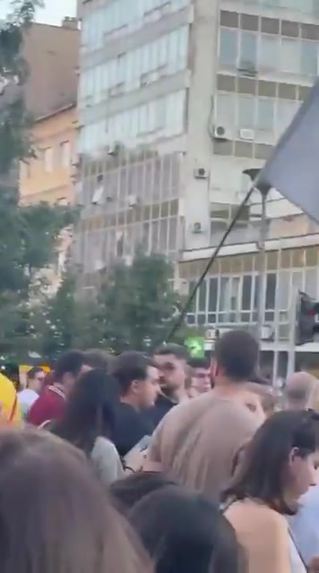 Protest High School Students Remember today. Belgrade Remembers. For 16 victims of corruption in Novi Sad