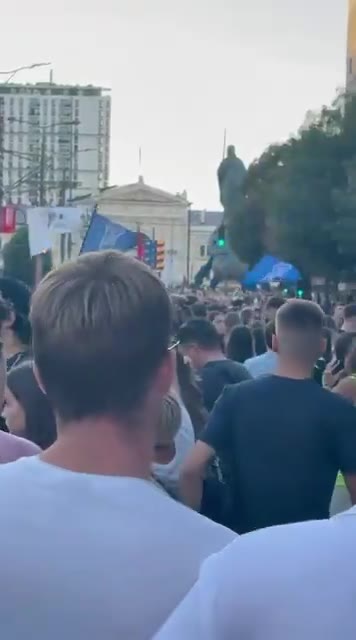 Protest High School Students Remember today. Belgrade Remembers. For 16 victims of corruption in Novi Sad