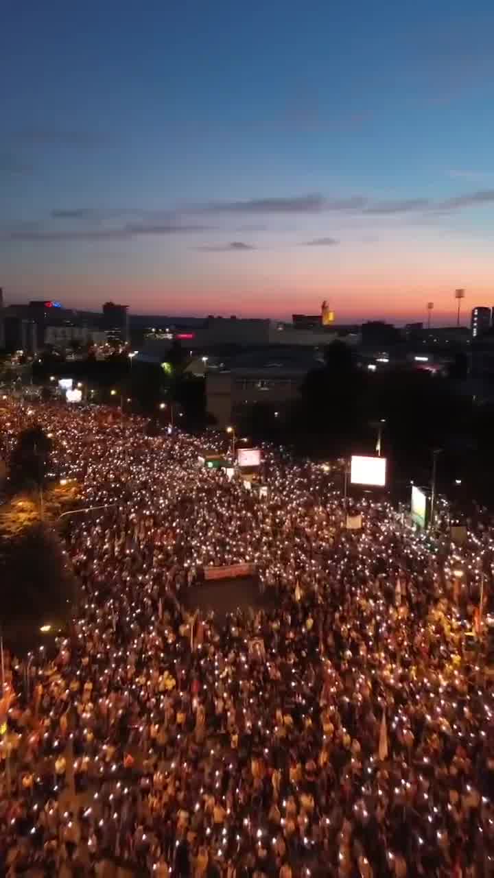 Anti-government protest in Novi Sad