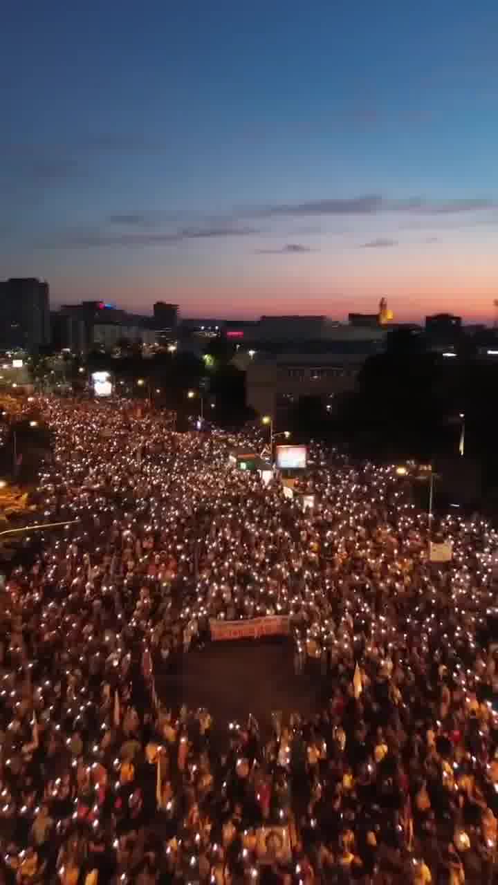 Anti-government protest in Novi Sad