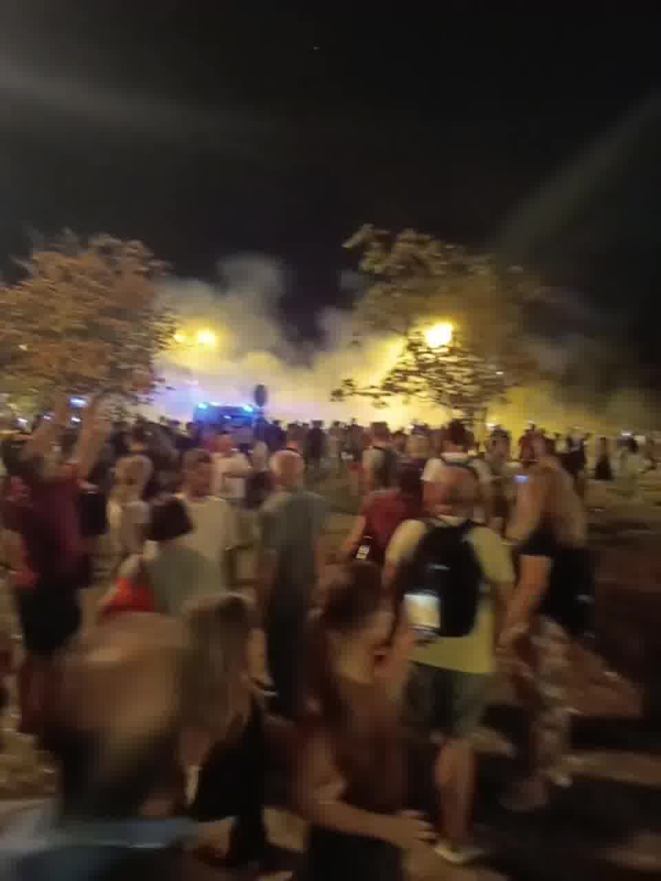 Shock bombs, cannon strikes, tear gas - police's arsenal against citizens in Novi Sad