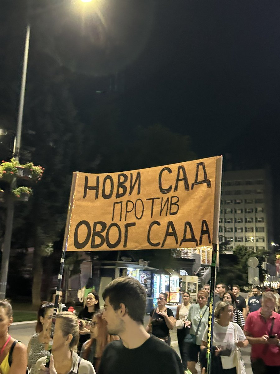 Protest in Valjevo