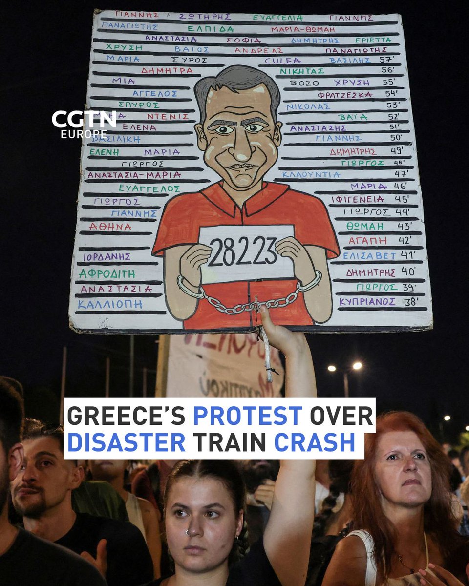 Thousands have rallied in Athens protesting over the Tempi train accident that killed 57 and injured dozens over two years ago. It was during the night of 28 February 2023 that a passenger train packed with students collided head-on with a goods train near the Tempi gorge 