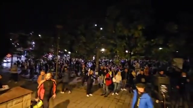 Protest Parents of Belgrade on Nemanjina Street in front of the Ministry of Education