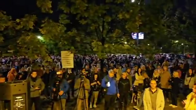 Protest Parents of Belgrade on Nemanjina Street in front of the Ministry of Education