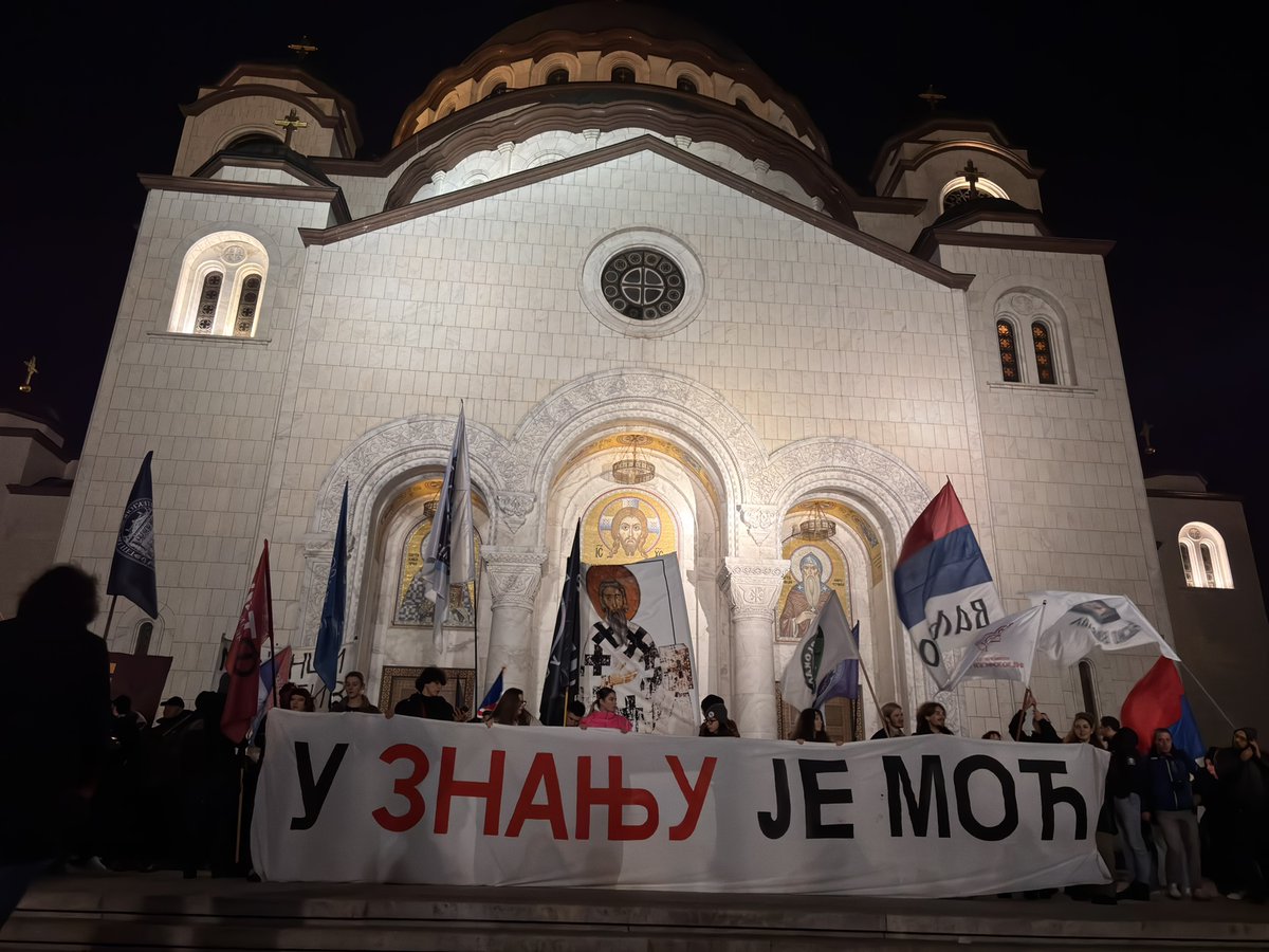 Studenci zorganizowali kolejny protest w Belgradzie na Savindanie. W przemówieniach podkreślano, że wiedza nie jest na sprzedaż. Zaplanowano nowy wiec w Sretenje w Šumadiji.