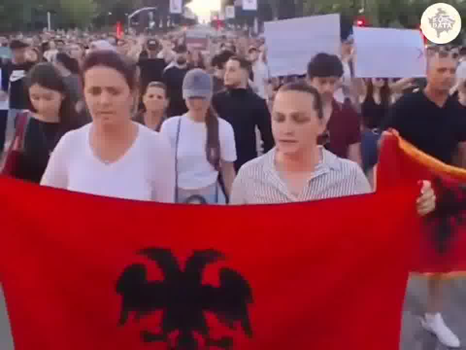Thousands of people took part in the 2nd day of protests in Tirana against the Zvernec investment, linked to Jared Kushner and Qatari investors. Protesters chanted, Albania is only for Albanians and Death to the traitors. Conservative groups also joined the protest; They protested against the new protocol which allows free hormone therapy for transgender people