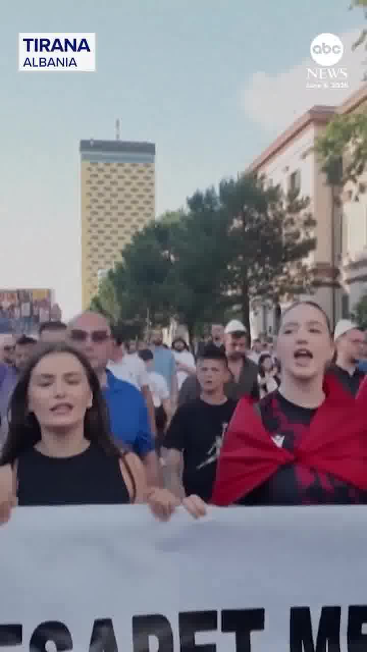 Protesters in Albania are demanding answers about a potential resort being built by a company linked to Jared Kushner.