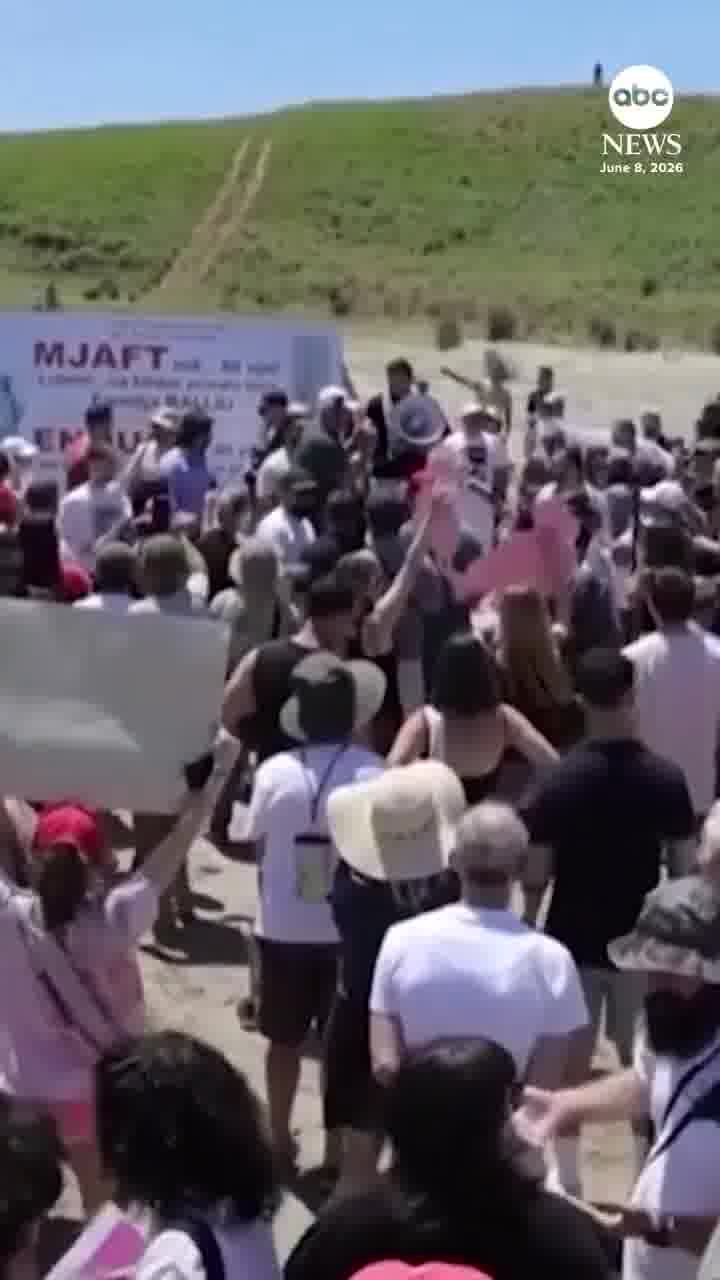 Protesters in Albania are demanding answers about a potential resort being built by a company linked to Jared Kushner.